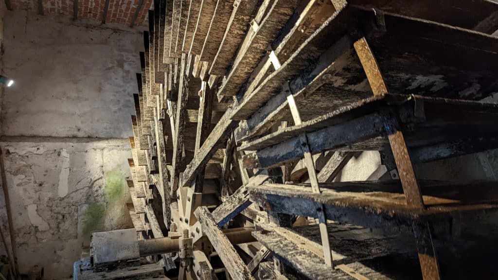 roue du moulin de châtillon