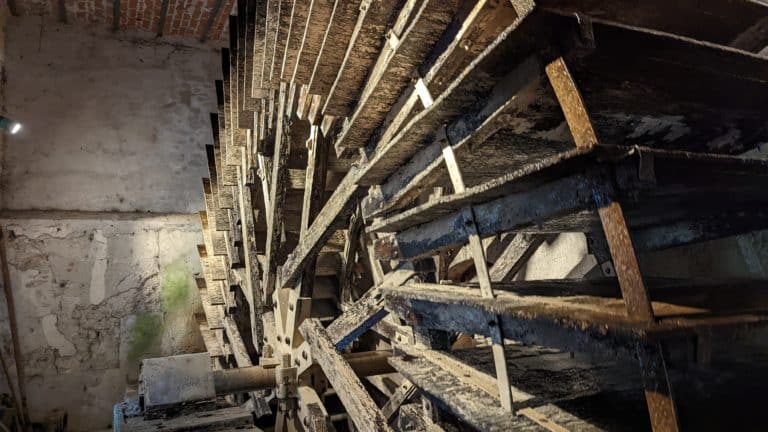 roue du moulin de châtillon