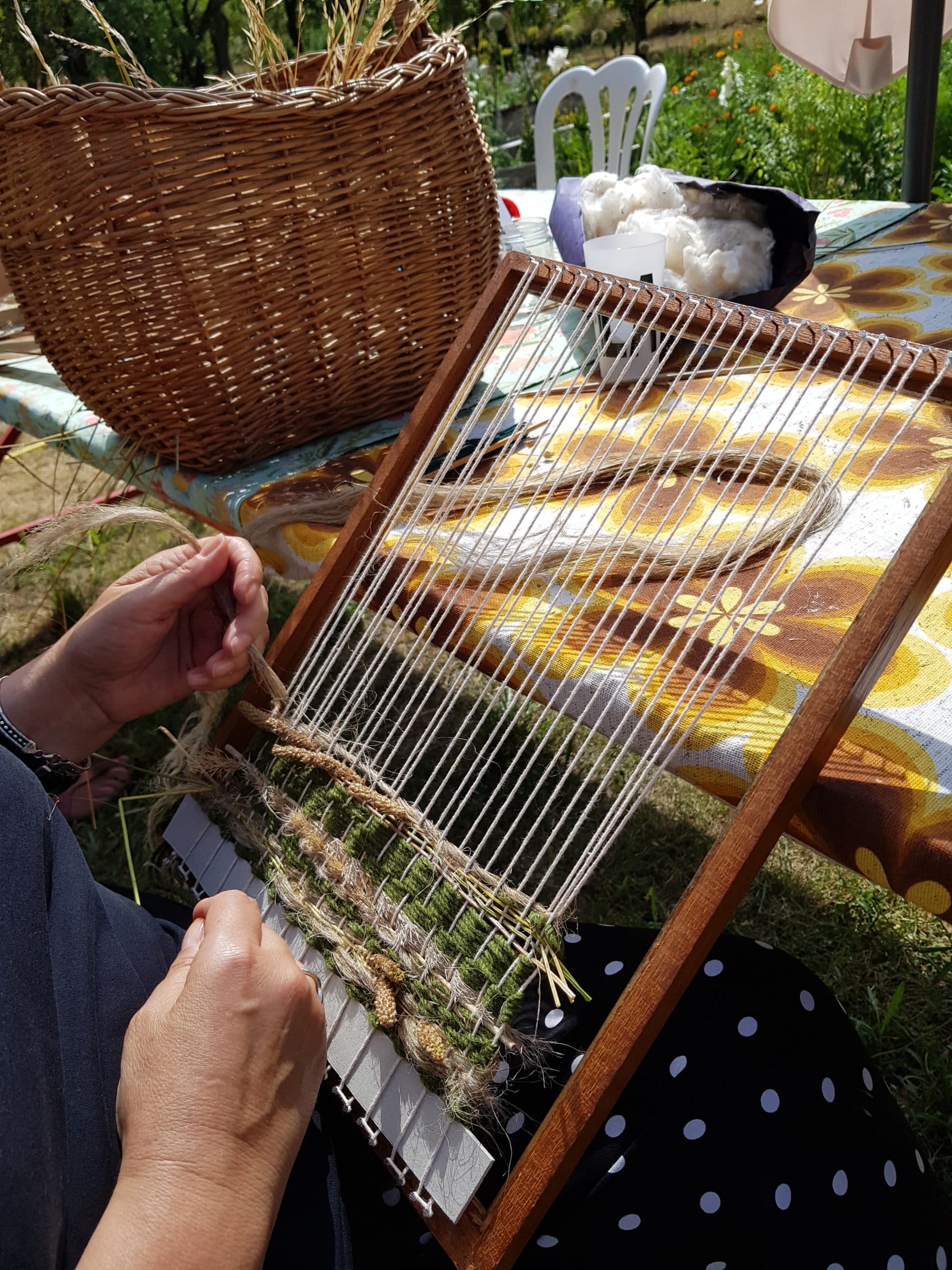 tissage végétal