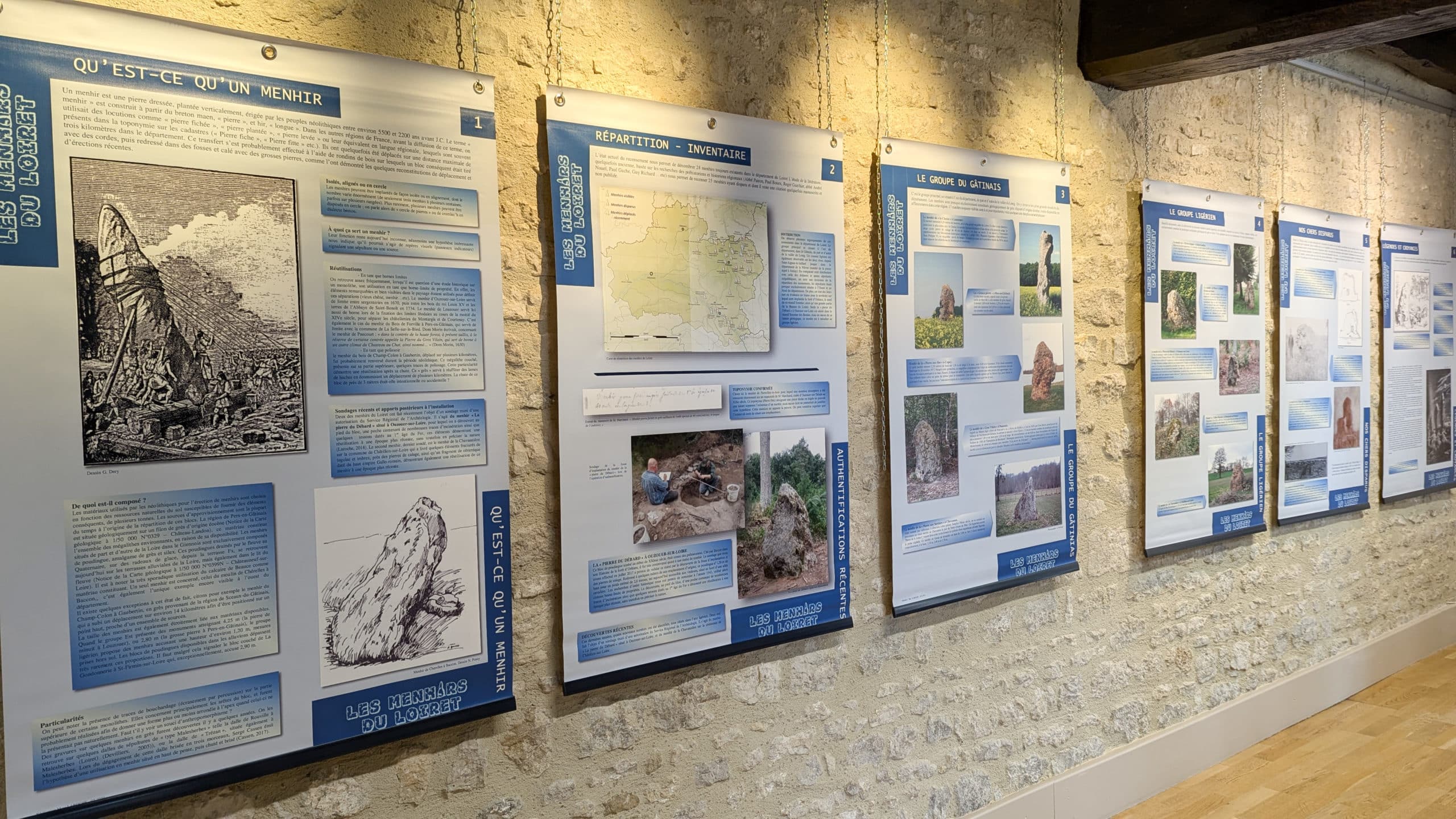 Exposition menhirs