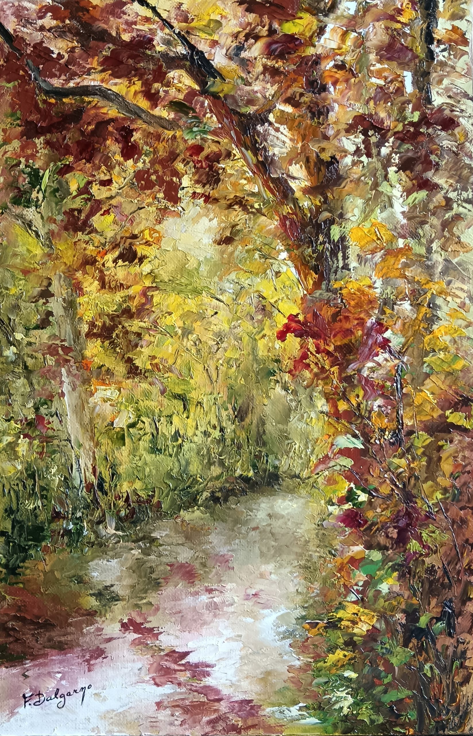 Aux portes de l'automne 41 x 27 cm (1)