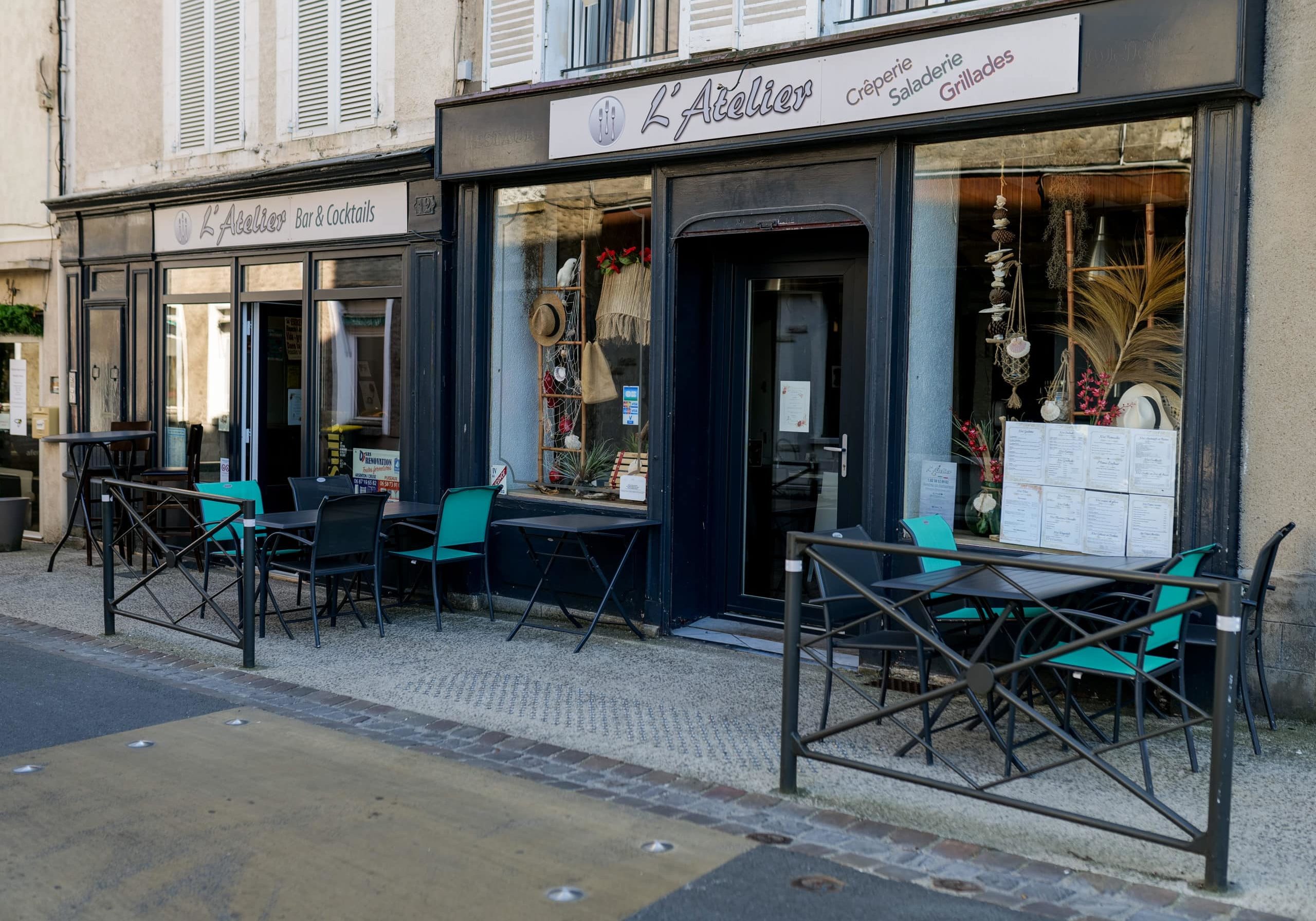 L'Atelier photo devanture restaurant l'Atelier
